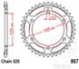 JT-prockets JTR867-44 kettingwiel