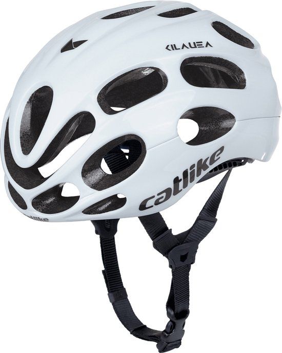 Buzaglo Racehelm Kilauea - Maat L (58-60cm) - Wit Mat