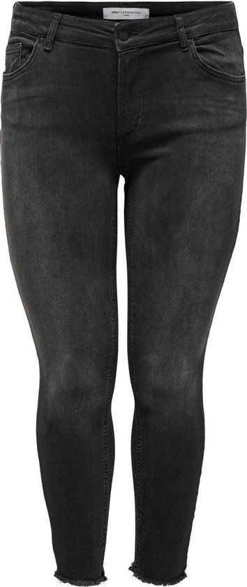 Only Willy Regular Ankle Skinny Jeans - Zwart - Vrouwen - Maat 44/32