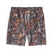 PUMA Dylan Wildcat Printed Relaxed 6" basketbalshort voor Heren, Grijs, Maat M
