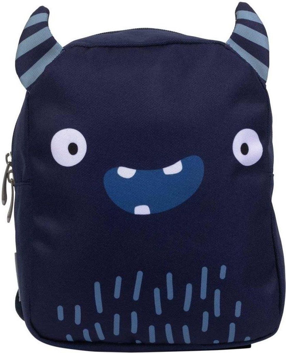A Little Lovely Company Rugzakje Monster Baby - Donkerblauw
