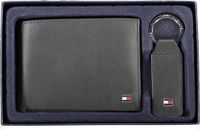 Tommy Hilfiger Portemonnee Leer Zwart Unisex Volwassenen