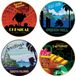 FaNaTtik Sonic - The Hedgehog Coaster 4-Pack
