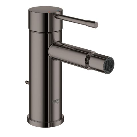 GROHE 32935A01 Essence New Bidetkraan - Lage uitloop - Met trek-waste - Hard graphite (zwart)
