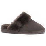 Warmbat Flurry Suede Dames Sloffen - Grijs