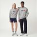 AGU Classic Logo Sweater - Crewneck - Unisex - Grijs - Boxy Fit