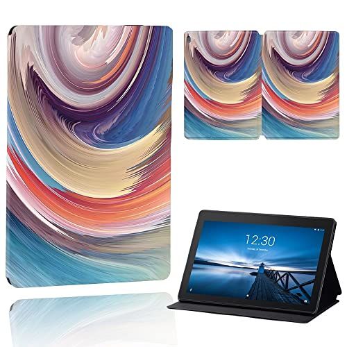 Custodia per Lenovo Tab M10 Gen 3, portafoglio con linguetta magnetica, stampa farfalla - Italiano