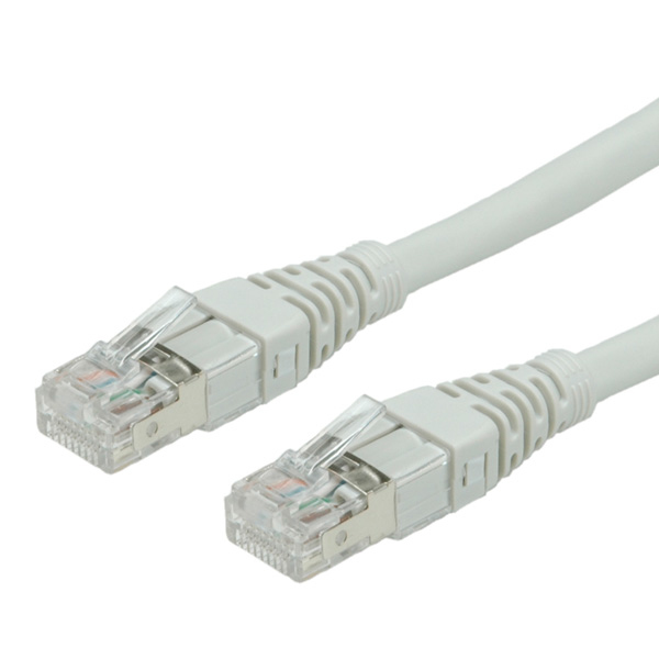 ROLINE UTP-Patchkabel Cat.6a, 10GBit/s, grijs 3,0m