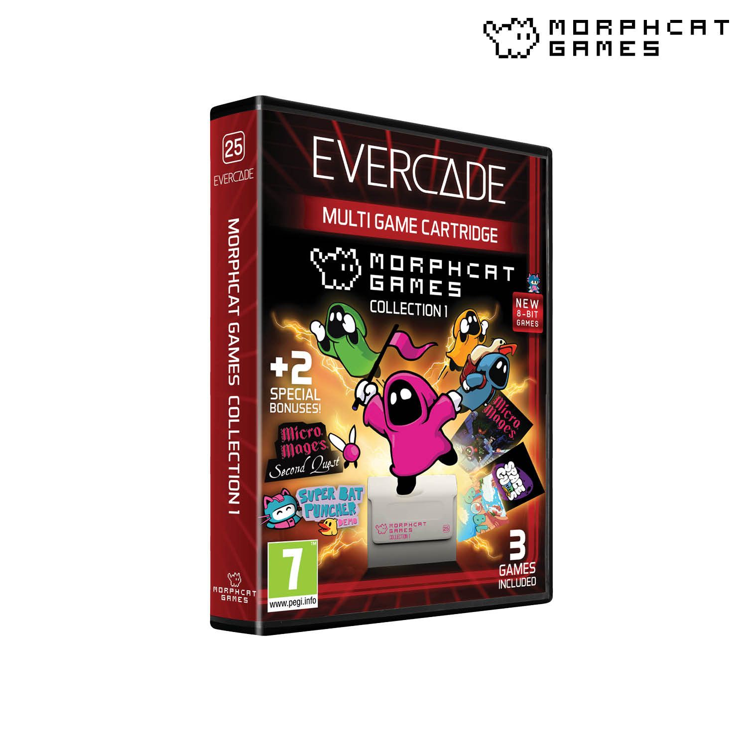 Evercade Morphcat - Cartridge 1 - 5060690795803