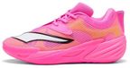 Puma All-Pro Nitro 2 Showtime Basketbalschoenen Mannen 44.5 Poison Pink-Bright Aqua-Lime Squeeze