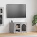 Maison Exclusive meuble TV ELST, 60 x 35 x 40 cm, gris, panneau de particules de bois Sonoma