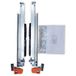 BLUM MOVENTO BLUMOTION S 766H ladegeleiders, 600mm volledig uittrekbaar 70kg, 1 paar incl. koppeling en montagetoebehoren set