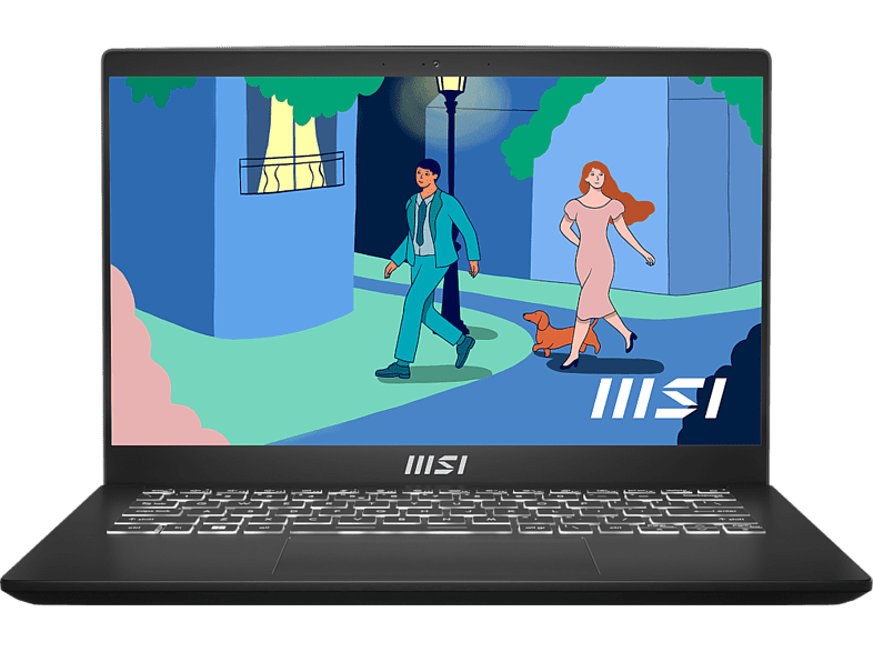 MSI laptop modern 14 9s7-14j112-041 intel core i5-1235u