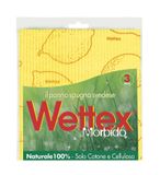 Wettex 102146 Spons Rechthoekig Cellulose, Katoen Geel 3 stuk(s)
