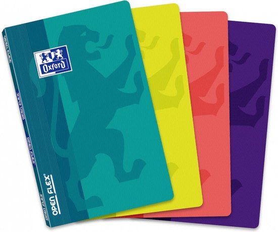 Oxford Carnet Openflex 9x14 96p 5x5 400019