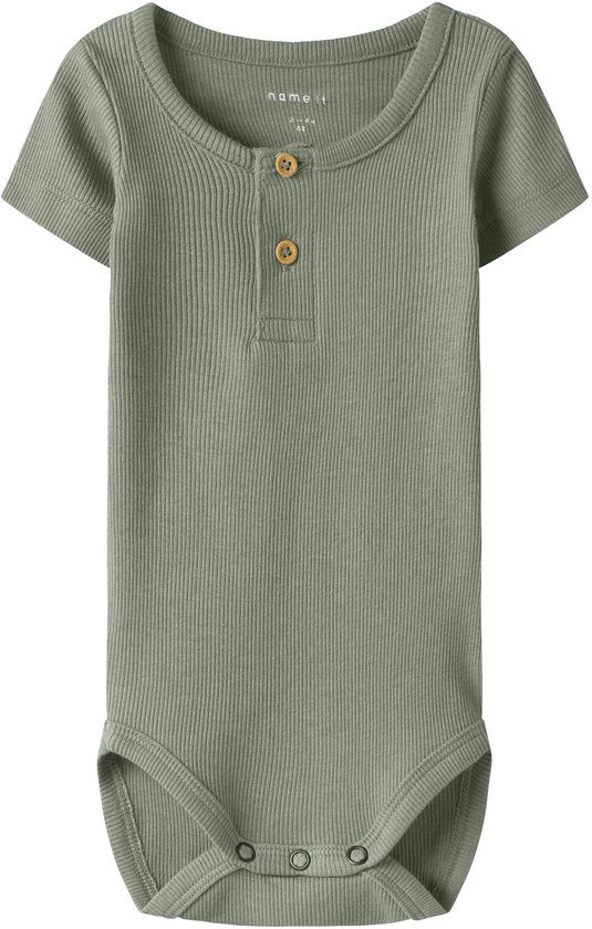 Name it Romper Korte mouwen, Gestreept, Shadow1, 86