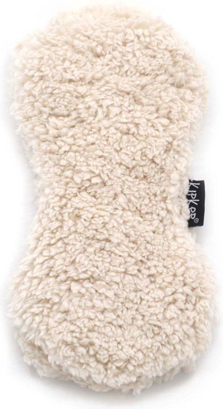 KipKep Woller Warmtekussen Teddy Sand