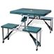 vidaXL - Ensemble de camping - pliable - léger - 120x60 cm - aluminium - vert