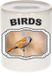 Bellatio Decorations Shoppartners Bv Dieren liefhebber baardmannetje vogel spaarpot 9 cm jongens en meisjes - keramiek - Cadeau spaarpotten vogels liefhebber