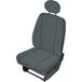 HP Autozubehör 22418 Housse de siège auto Polyester Gris Conducteur, Passager