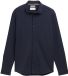 Tom Tailor Chemise ajustée avec structure à carreaux ton sur ton bleu marine stretch coton 98% élasthanne 2% 3XL