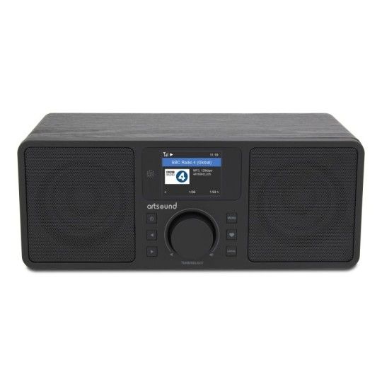 Artsound RI65 - Internet Radio - DAB+/FM - Bluetooth - Zwart