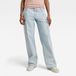 G-Star Judee Cargo Denim wmn Dames Jeans Sun Faded Piscina Blue
