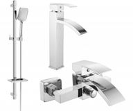 Mexen Libra DQ62 set de bain, chrome
