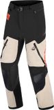 Alpinestars Harok Pro Drystar XF waterdichte motorfiets textiel broek - Zwart/beige - 3XL