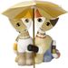 Goebel - Rosina Wachtmeister | Decoratief beeld / figuur Amici sotto l´ombrello | Porselein - 12cm
