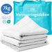 Ella Couverture lestée 7 kg - Coton OEKO-TEX Couverture lestée 150 x 200cm - Blanc