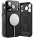 Ringke Onyx Magnetic | Hoesje Geschikt voor Apple iPhone 17 Pro Max | Compatibel met MagSafe / Qi2 | Back Cover Flexibel TPU | Zwart