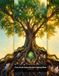 Tree of Life Cross-Section Coloring Book: 107 Majestic Trees Revealing Hidden Worlds Above & Below Ground
