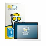 BROTECT - Screenprotector voor WetterOnline Home 4 - Folie Beschermfolie Beschermglas matte 3 Stuks