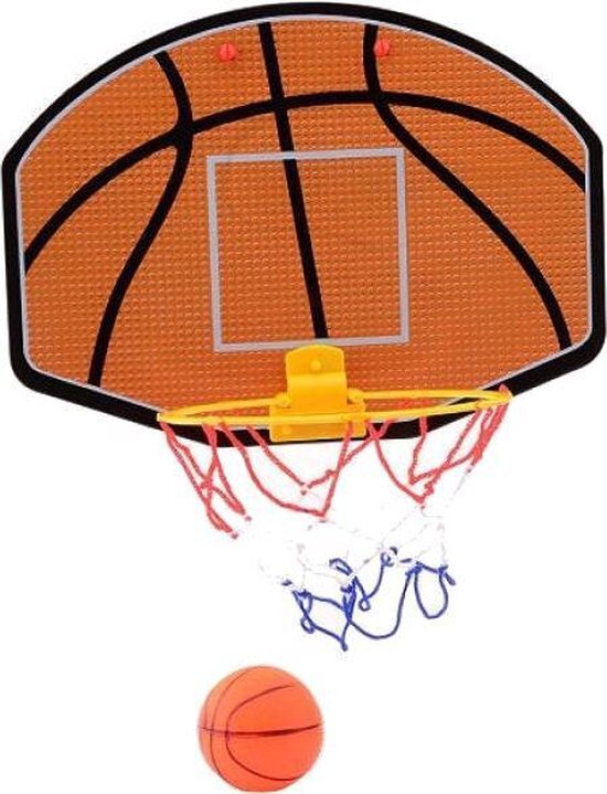 Johntoy Deur-basketbalspel Met Basketbal In Doos 30 Cm