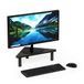 Furinno Turn-N-Tube support d'angle pour moniteur espresso/noir