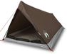 vidaXL Tent 2-persoons waterdicht bruin