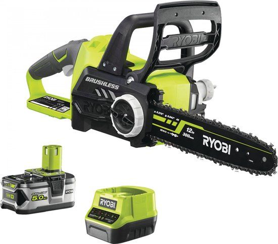 Ryobi RCS18X3050F 18V Li-ion accu kettingzaag set (1x 5.0Ah) - 30cm - koolborstelloos