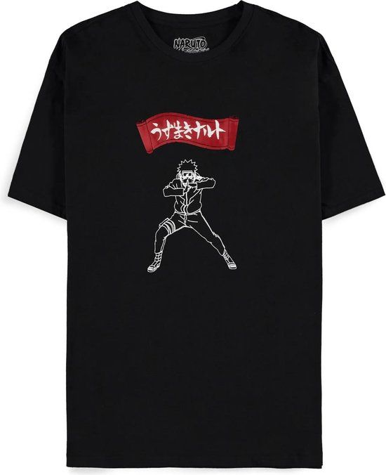 Naruto Shippuden Graphic Art T-shirt - Men - Black - XL