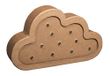 Rayher 67350521 papier-maché licht wolke, FSC Rec. 100%, kracht, 20 x 3 x 11,5 cm, natuur, normaal
