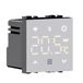 Elektronova Inbouwthermostaat, programmeerbare module 2P 240 V, touch-display met witte achtergrondverlichting, compatibel met Vimar Plana houders