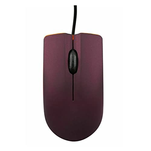 N.B. Optische Computermuis, Ergonomisch ontwerp USB Bedrade Muis met 3 Knoppen High-definition 1200 DPI, voor Laptop PC Computer Muizen (Purple)