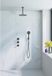FortiFura Nebbio opbouw regendoucheset – Ø30 cm hoofddouche – 1-stands ronde handdouche – gunmetal geborsteld