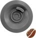 NCD E-Commerce Handel GmbH Disque de rinçage pour machines à café, 54 mm, Gris