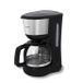 Inventum KZ612 Cafetière filtre - 1,25L - 10 tasses - Noir/Acier inoxydable