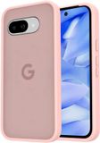 Selected by GSMpunt.nl Hoesje Geschikt voor Google Pixel 9a - Matte Back Cover - Roze