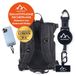 Peak Protect Système de sécurité compact avec câble en acier et mousqueton