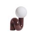 Petite Friture Lampe de table Neotenic Rouge Céramique émaillée Designer Jumbo