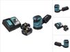 Makita DBO 180 RF sans fil Ponceuse orbitale 18 V 125 mm + 2x batterie 3,0 Ah + chargeur