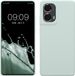 kwmobile telefoonhoesje geschikt voor Motorola Moto G85 5G - Hoesje met siliconen coating - Smartphone case in cool mint